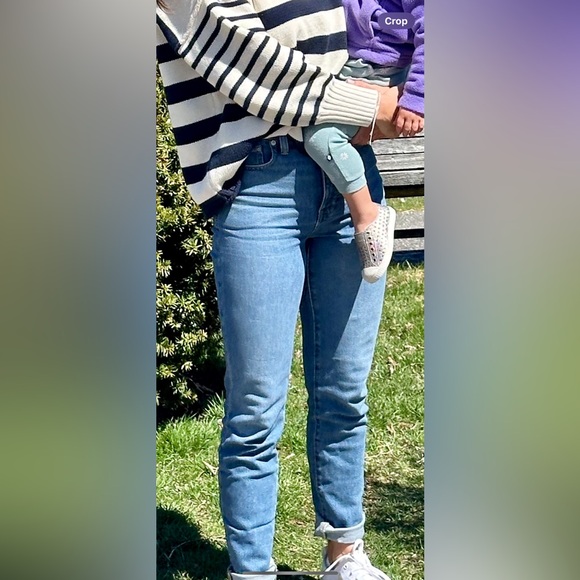 Madewell The Momjean in Leacrest Wash - Picture 2 of 5